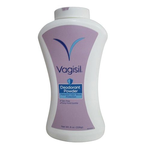Vagisil Daily Intimate Deodorant Powder With Odor Block Protection Talc-Free 8 oz