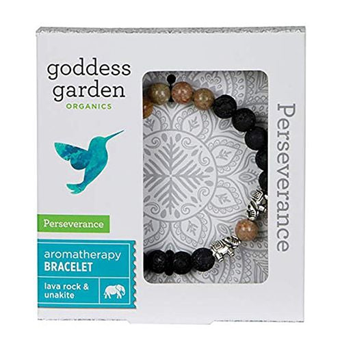 Goddess Garden Organics Aromatherapy Perseverance Bracelet and Pick-Me-Up Combo