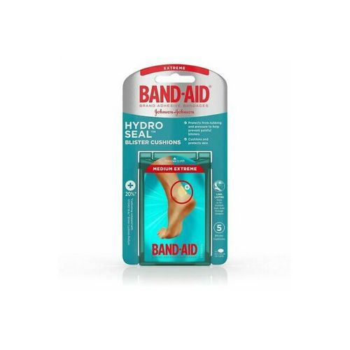 BANDAID HYDROSEAL BLISTER CUSHION 5 COUNT