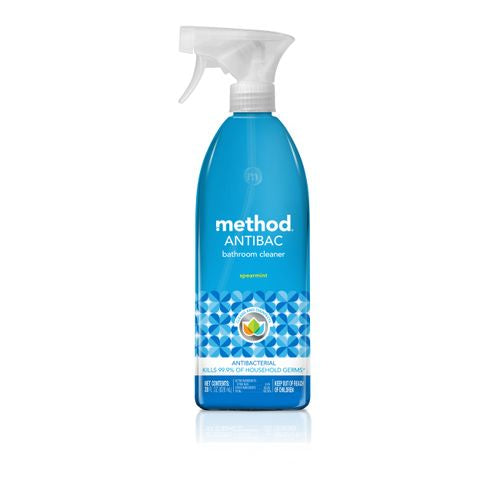 Method Antibacterial Bathroom Cleaner Spearmint 28 Ounce