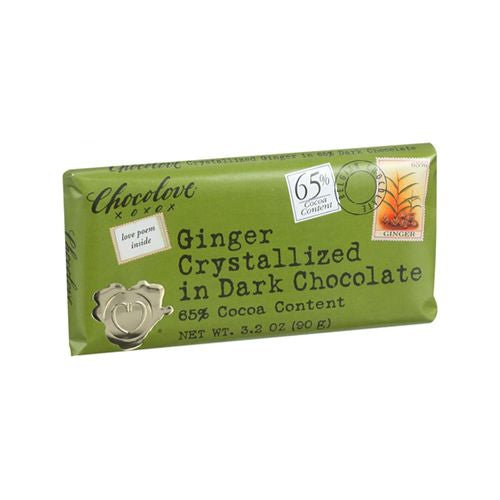 GINGER CRYSTALLIZED IN DARK CHOCOLATE