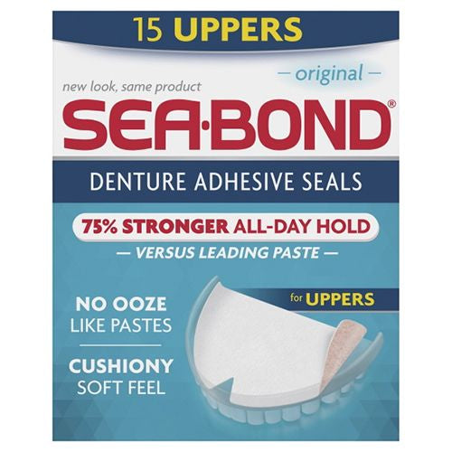 Secure Denture Adhesive Seals Original Uppers