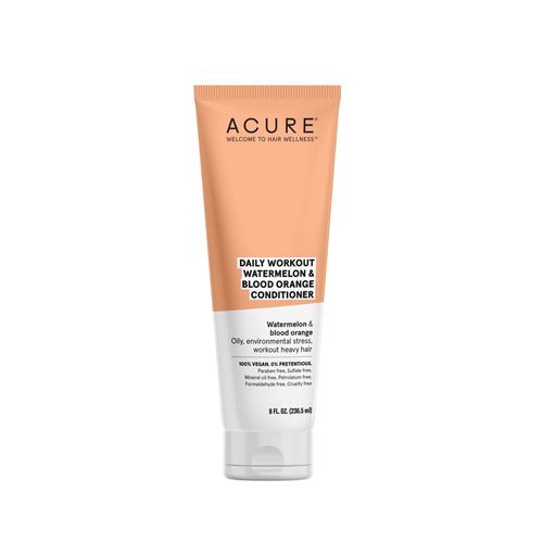 ACURE Daily Workout Watermelon Conditioner | 100% Vegan | For Oily, Environmental Stressed, Workout Heavy Hair | Watermelon & Blood Orange - Gentle Everyday Formula | 8 Fl Oz (B082G1Z6HH)