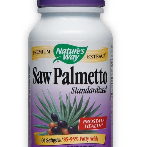 Nature s Way Saw Palmetto Standardized Softgel 60 Count