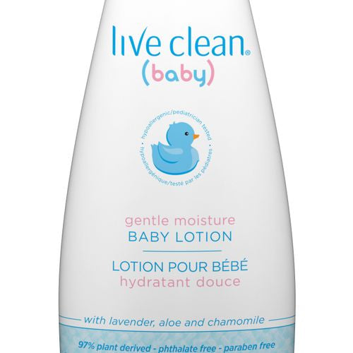 Live Clean Baby Gentle Moisture Lotion 25oz