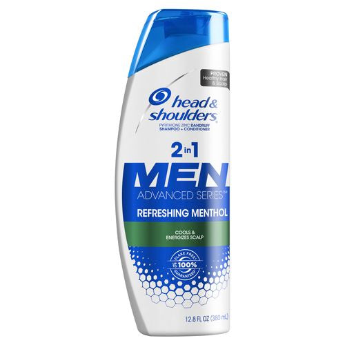 Head & Shoulders 2 in 1 Shampoo and Conditioner Menthol 12.8 oz