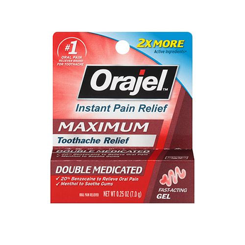 Orajel Maximum Strength Gel Oral Pain Reliever 0.42 Oz