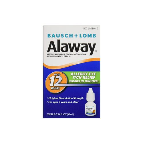 Alaway Eye Itch Relief Eye Drops, 0.34 fl oz