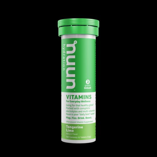 Nuun Vitamins: Effervescent Electrolyte Hydration Tablets Tangerine Lime 10 Tablets