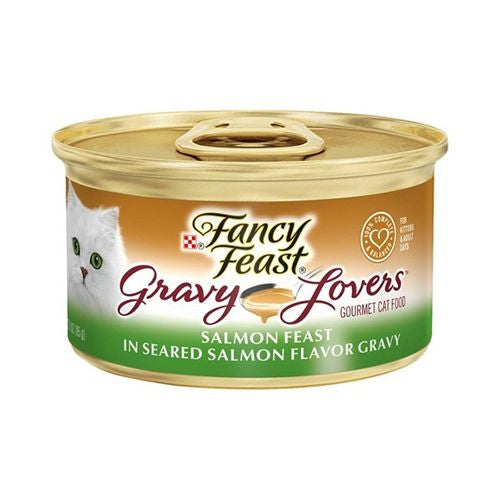 Fancy Feast Gravy Lovers Salmon Wet Cat Food 3 oz Can