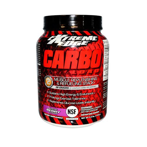 Bluebonnet Extreme Edge Carbo Load Powder, Bustin' Berry, 2.5 Lb