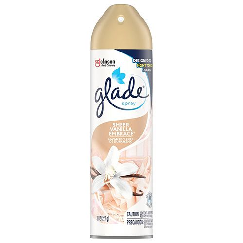 Glade Sheer Vanilla Embrace Room Spray Air Freshener 8 oz