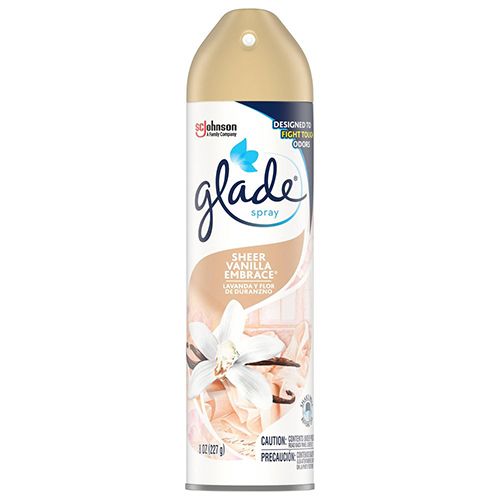 Glade Sheer Vanilla Embrace Room Spray Air Freshener  8 oz