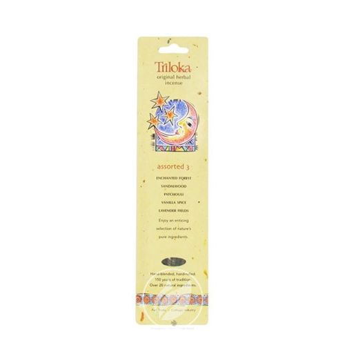 Triloka Herbal Incense Sticks 10 sticks Assorted Fragrances 3