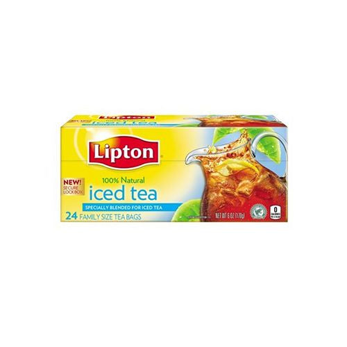LIPTON, FAMILY SIZE ICED TEA BAGS