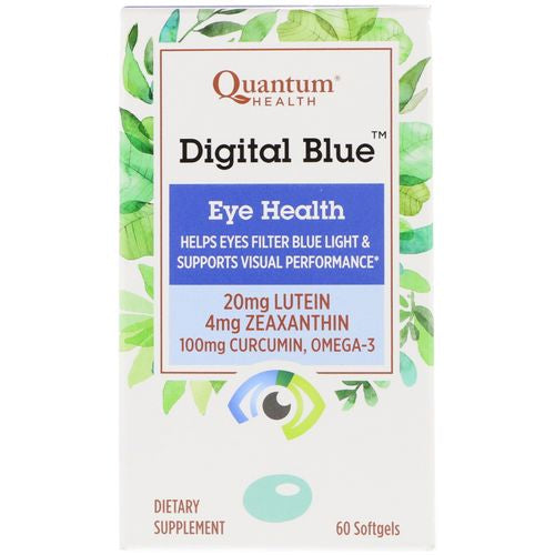 Digital Blue Eye Health 60 Softgels Quantum Health