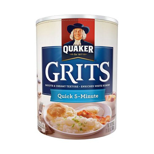 Quaker Quick 5-Minute Grits 24 Ounce Paper Box