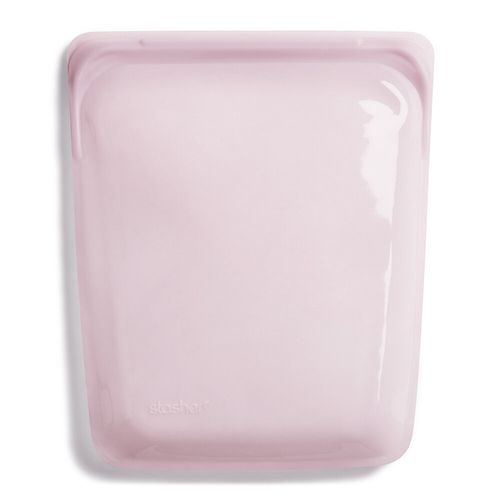 Stasher Reusable Half Gallon Bag Rose Quartz