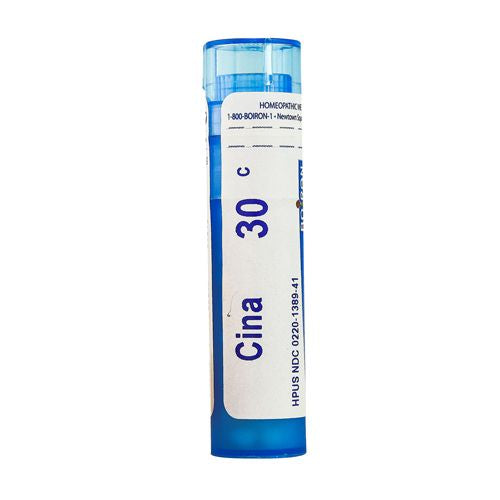 Boiron Cina 30C Homeopathic Medicine for Nervousness Irritability Sleeplessness in Children 80 Pellets