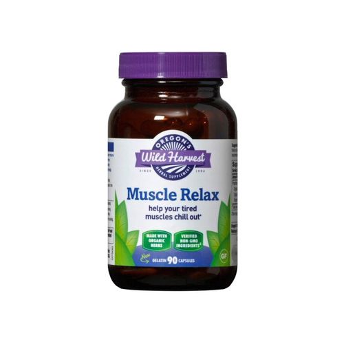 Oregon's Wild Harvest - Muscle Relax - 90 Vegetarian Capsules