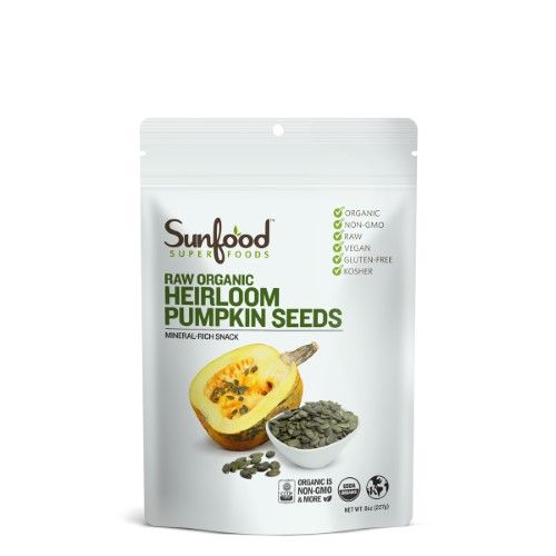 RAW ORGANIC HEIRLOOM PUMPKIN SEEDS