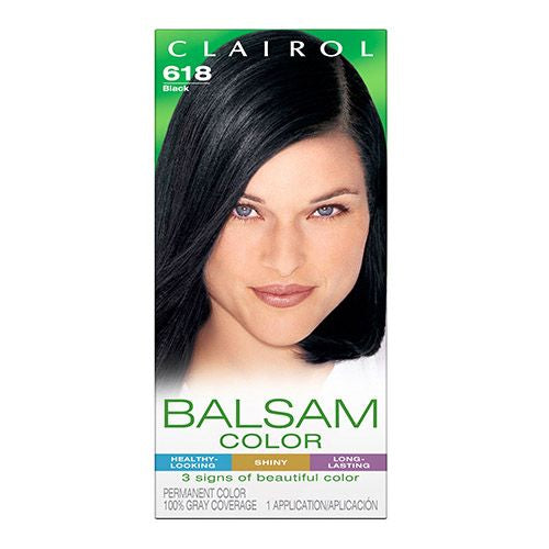 Clairol Balsam Color Hair Color 618 Black