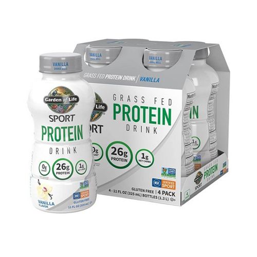 Garden of Life Grass Fed Ready to Drink Dairy Protein Shake - Vanilla - 4pk/44 fl oz