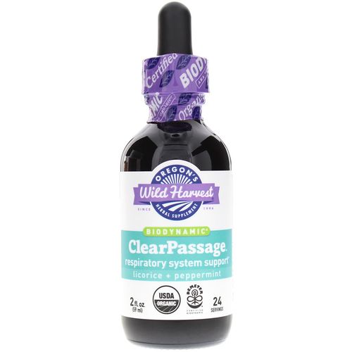 Oregons Wild Harvest Clearpassage Clear Passage Drops 2 Oz Respiratory Support