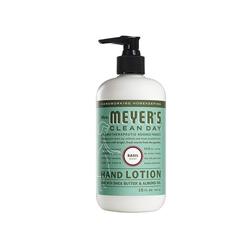 Mrs. Meyer s Clean Day Hand Lotion Basil Scent 12 Ounce Bottle