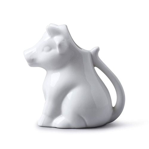 BIA Cordon Bleu Tabletop Creamer Sitting Cow Porcelain White 3 Oz
