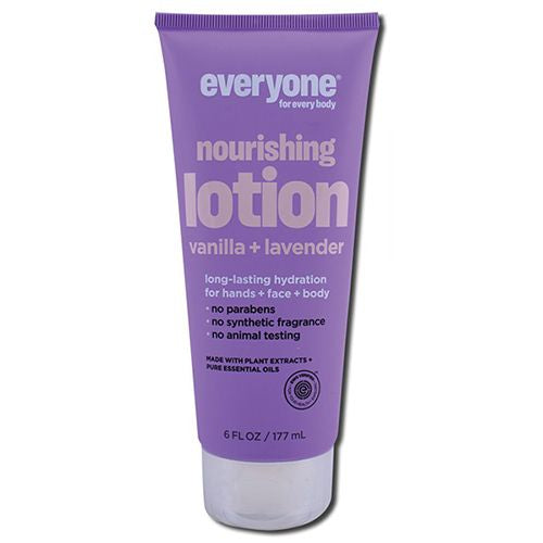 Everyone Vanilla and Lavender 3 in 1 Lotion 6 Fluid Ounce -- 1 each.