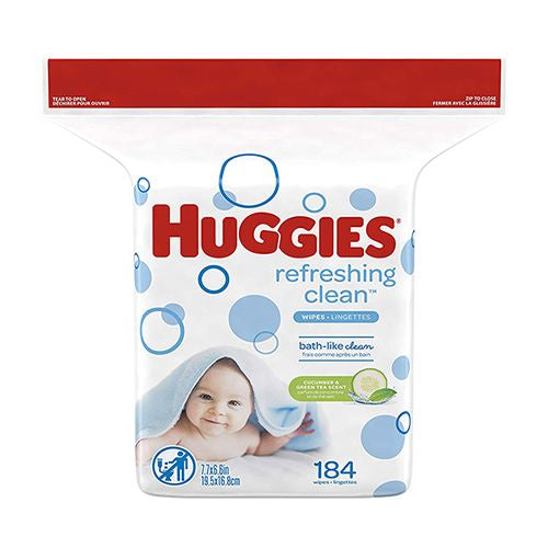 Huggies Natural Care Refreshing Clean Scent Wipes 184 count