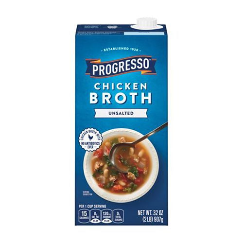 Progresso Unsalted Chicken Broth