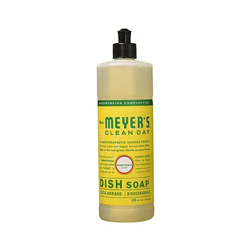Mrs. Meyers Clean Day Liquid Dish Soap Honeysuckle 16 fl oz