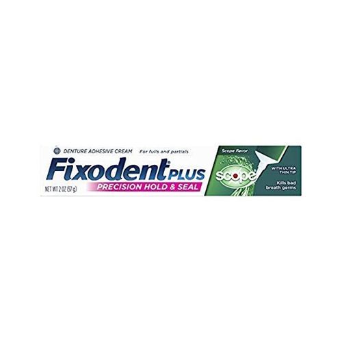 Fixodent Plus Scope Secure Denture Adhesive Cream 2.0 oz