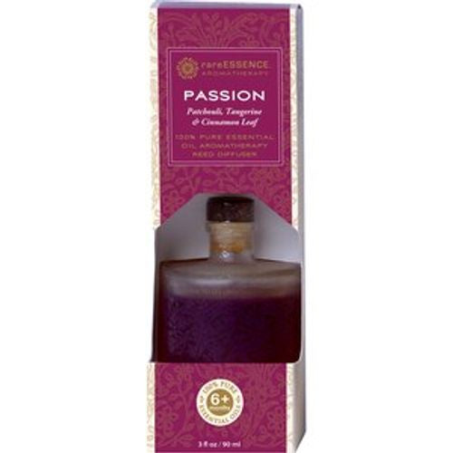 rare ESSENCE 100% Pure Essential Oil Aromatherapy Reed Diffuser 3 fl oz PASSION