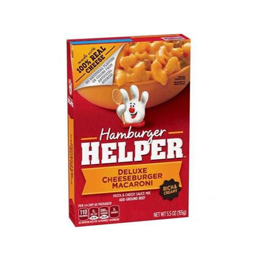 Deluxe Cheeseburger Macaroni Hamburger Helper