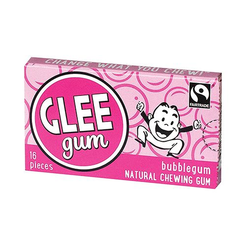 NATURAL CHEWING GUM, BUBBLEGUM