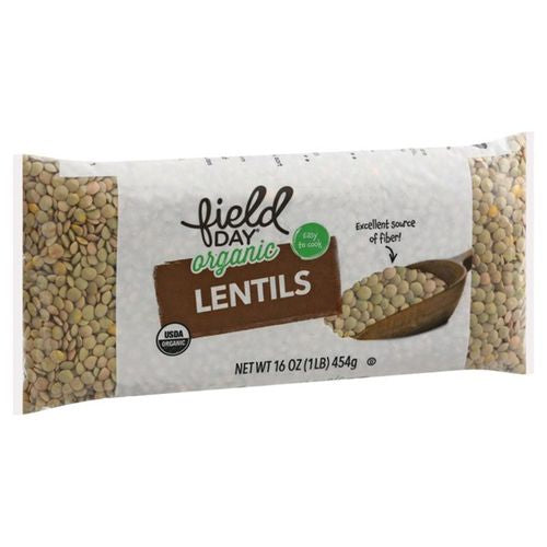 16 oz Organic Lentils Dried Beans & Legumes