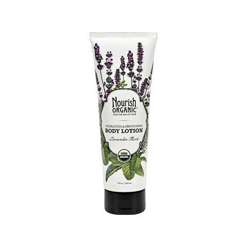 Nourish Organic Body Lotion Lavender Mint 8 fl Oz