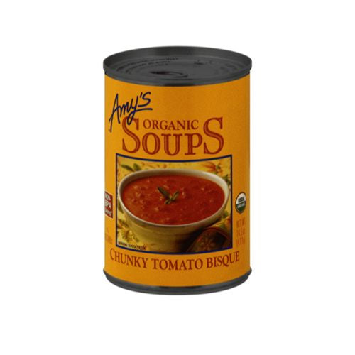CHUNKY TOMATO BISQUE ORGANIC SOUPS