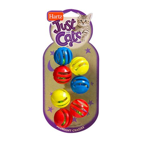 Hartz Just for Cats Midnight Crazies Cat Toy 7 Count