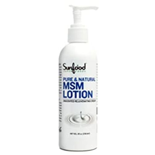 MSM Moisturizing Lotion Unscented 8 fl oz (236.6 ml) Sunfood