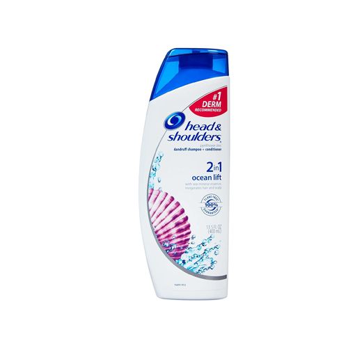 Head and Shoulders 2 in 1 Shampoo Conditioner, Ocean Lift, 13.5 fl oz