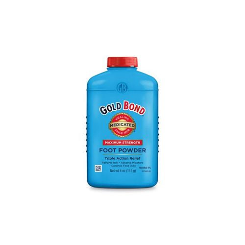 Gold Bond Talc-Free Foot Powder Medicated Maximum Strength 4 oz