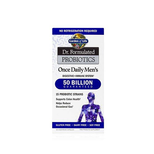Garden of Life Dr. Formulated Probiotics Once Daily Men s Shelf Stable 30 Capsules