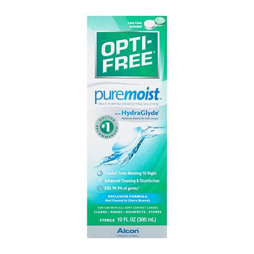 Opti-Free Pure Moist Multi-Purpose Disinfecting Solution 10 oz.