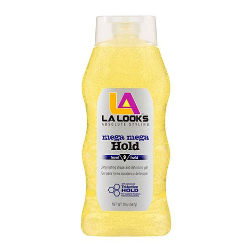 L.A. Looks Mega Mega Hold Hair Styling Gel 20oz