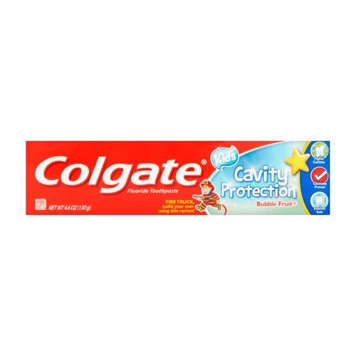 Colgate Kids Toothpaste Cavity Protection Bubble Fruit 4.6 ounces