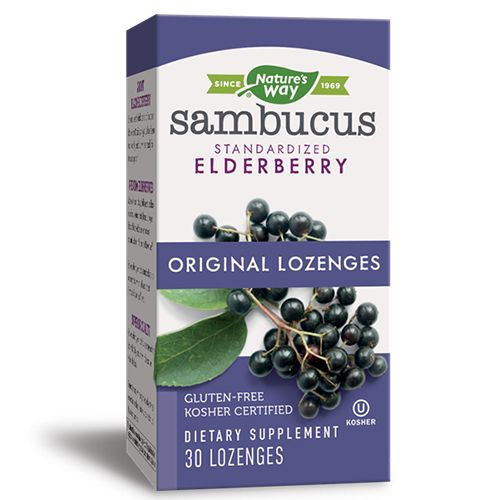 Sambucus Original Lozenges Berry Flavored Lozenges 30 Count